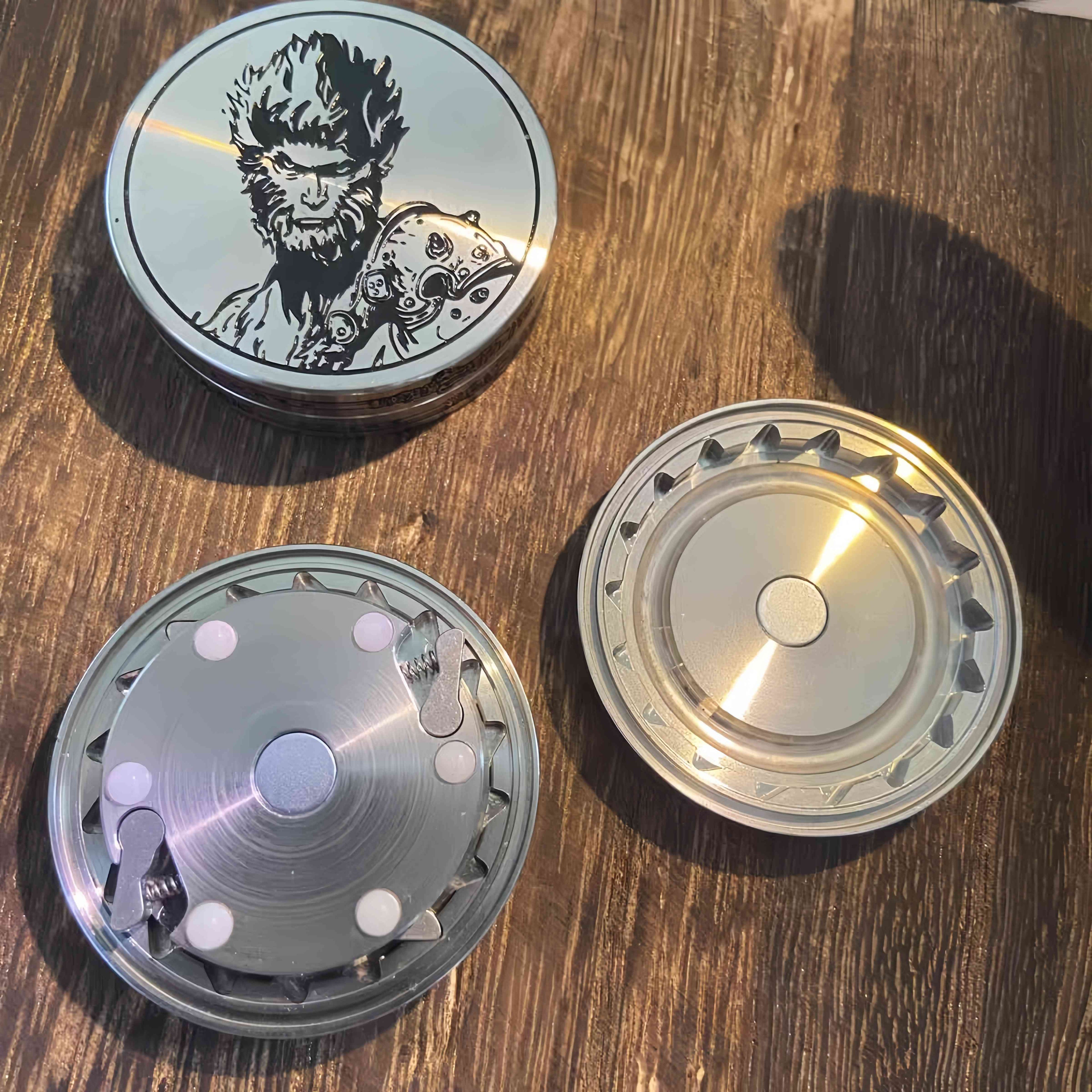 Ratchet Fidget Coin – Wukong Pop & with Stainless Steel Toy for Desk Breaks, Collecting variant image