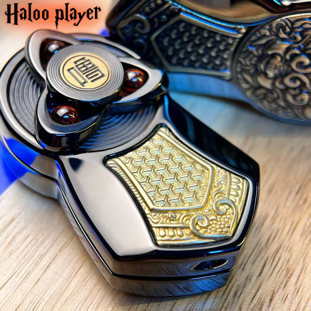 Ratchet Fidget Slider – Mechanical Double Layer Push Rotation EDC Stress Relief Desk Toy variant image