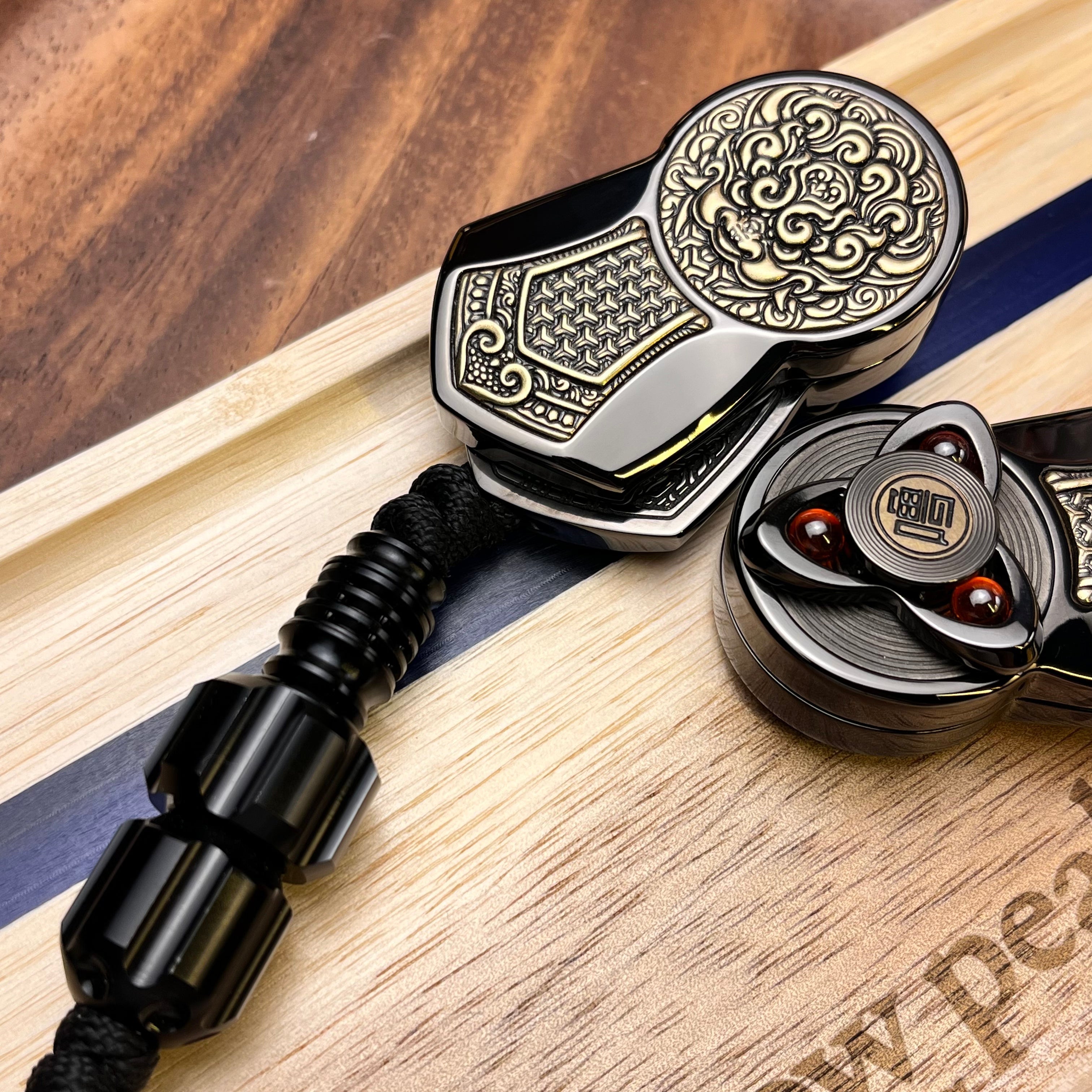 Ratchet Fidget Slider – Mechanical Double Layer Push Rotation EDC Stress Relief Desk Toy detail image - detail view 4