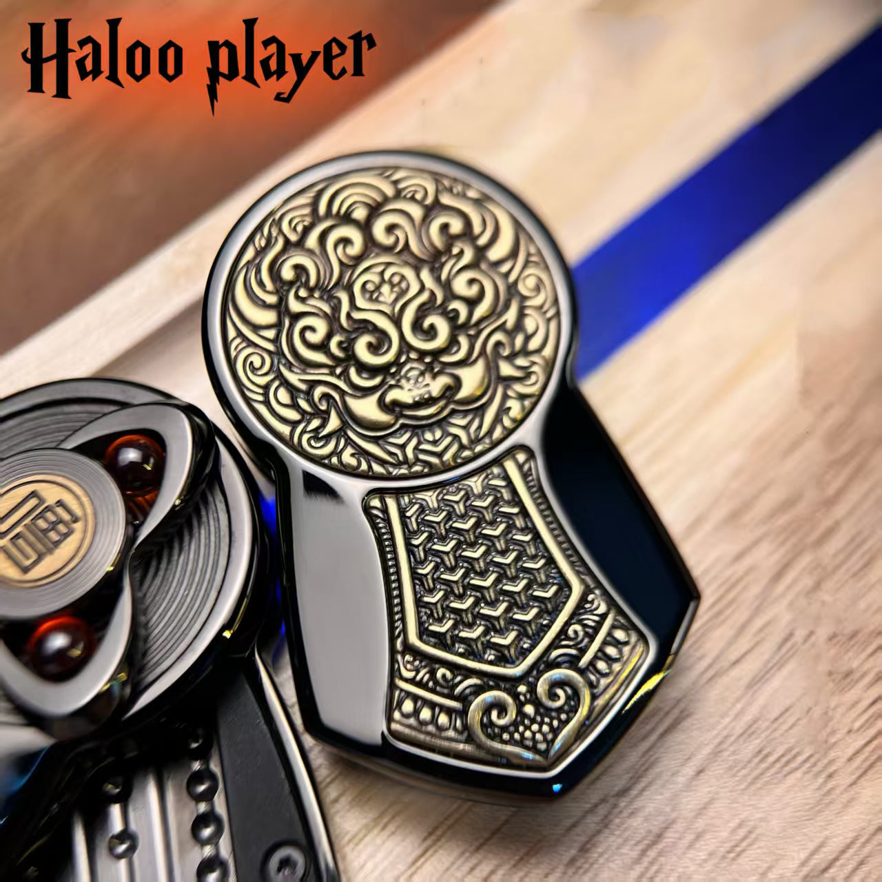 Ratchet Fidget Slider – Mechanical Double Layer Push Rotation EDC Stress Relief Desk Toy detail image - detail view 7