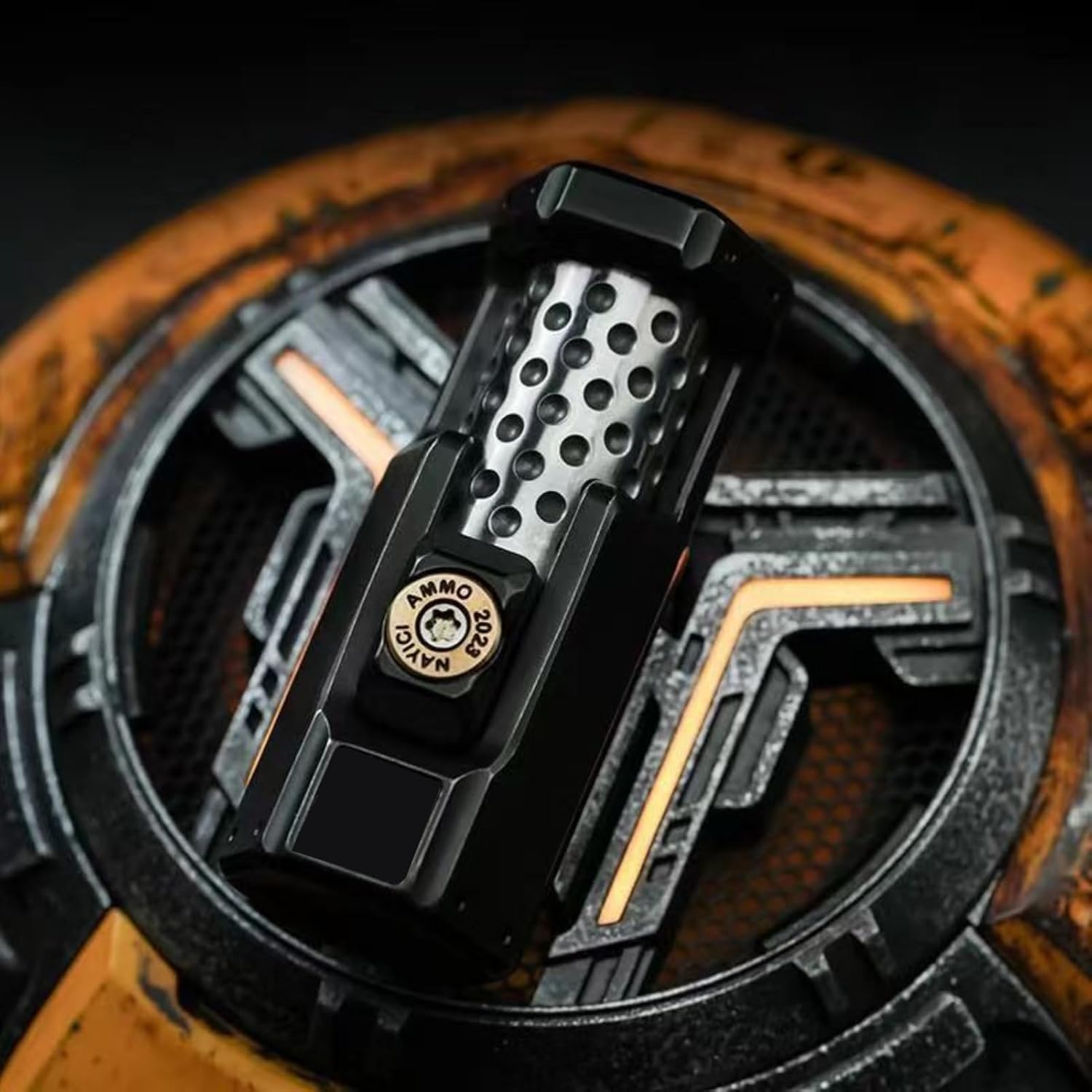Ratchet Fidget Slider – Titanium 2-Stage Mechanical Smooth Rotation EDC Stress Relief Desk detail image - detail view 4