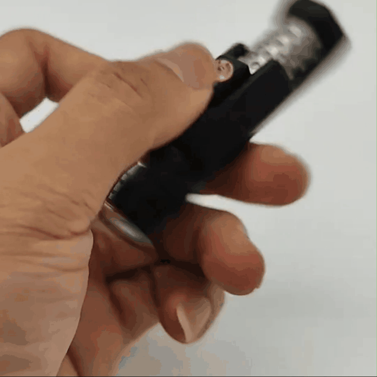 Ratchet Fidget Slider – Titanium 2-Stage Mechanical Smooth Rotation EDC Stress Relief Desk detail image - detail view 9