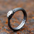 Snake Ring – Ouroboros Serpent Eternity Gothic Viking Punk Statement product image