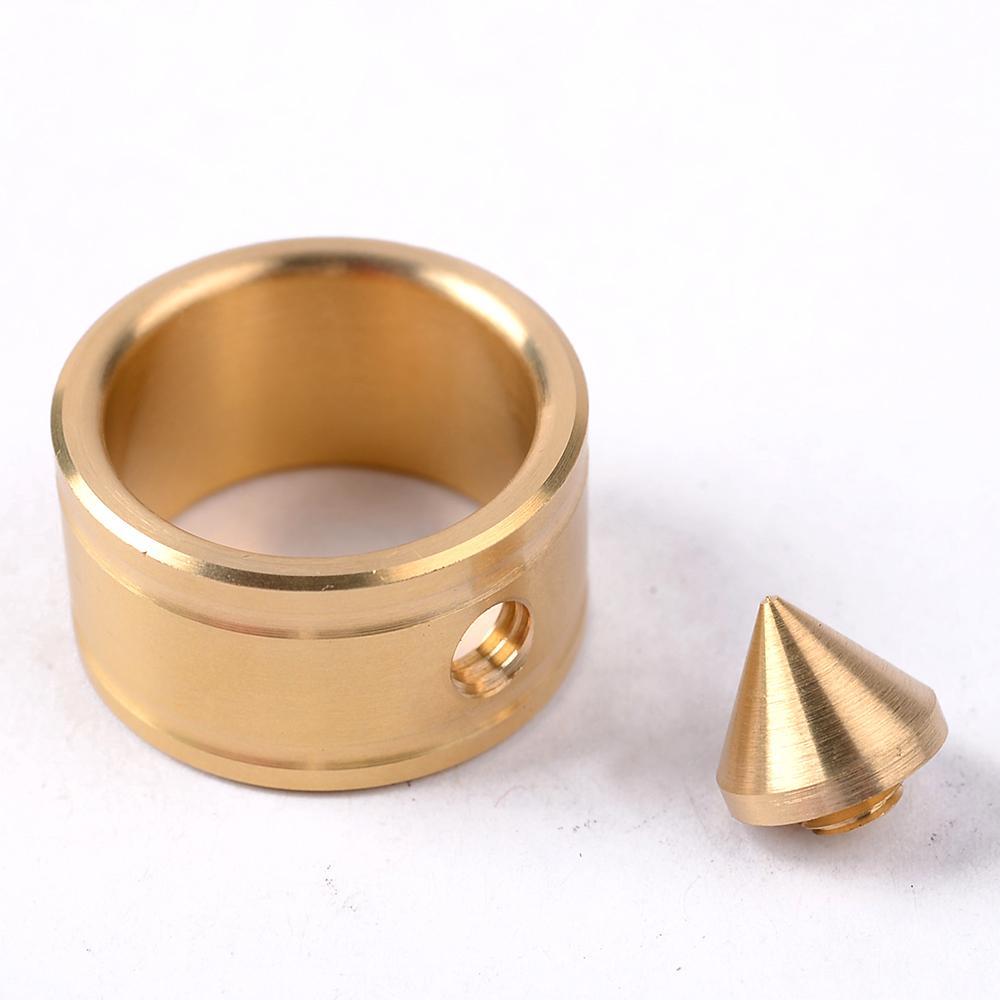 Spike Ring – 304 Stainless Steel with Concealed Rotation Self Defense Size 12 detail image - detail view 11