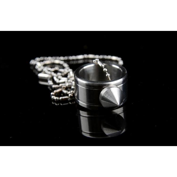 Spike Ring – 304 Stainless Steel with Concealed Rotation Self Defense Size 12 detail image - detail view 7