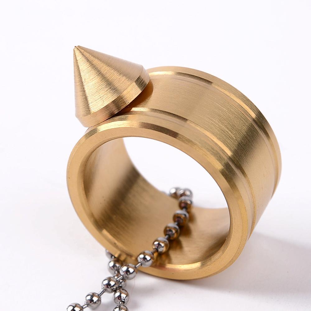 Spike Ring – 304 Stainless Steel with Concealed Rotation Self Defense Size 12 product image