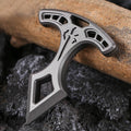 Spike Ring – Zinc Alloy Single Spiked with 10mm Thick Keychain EDC Self Defense product image