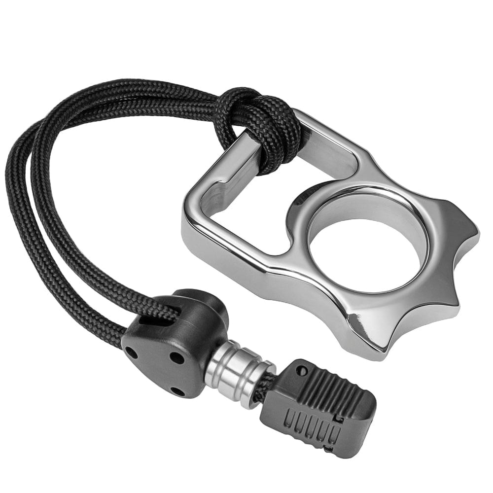 Stainless Steel Bottle Opener Knuckles – 304 Compact Ring with Polished 12mm product image
