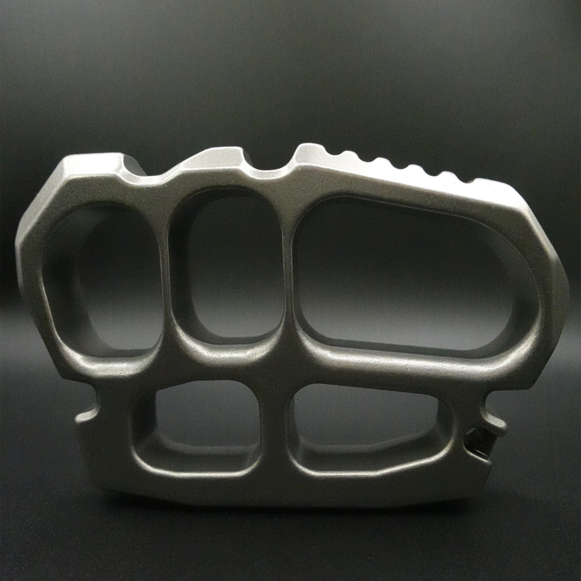 Brass Knuckles Stainless Steel Heavy Duty Full Grip 4 Finger EDC Self-Defense Knuckle Duster