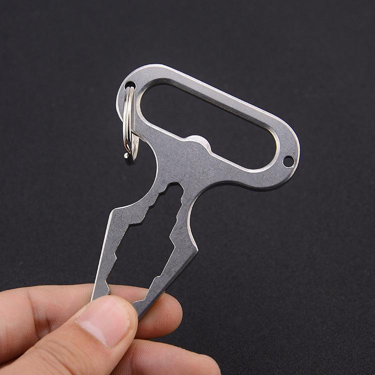 Stainless Steel EDC Keychain Tool – 304 Stinger with Multi-Function Self Defense detail image - detail view 7