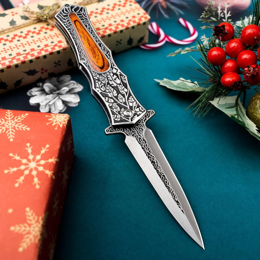 Stainless Steel EDC Knife for Everyday Utility, Collecting, And Outdoor Tasks detail image - detail view 11