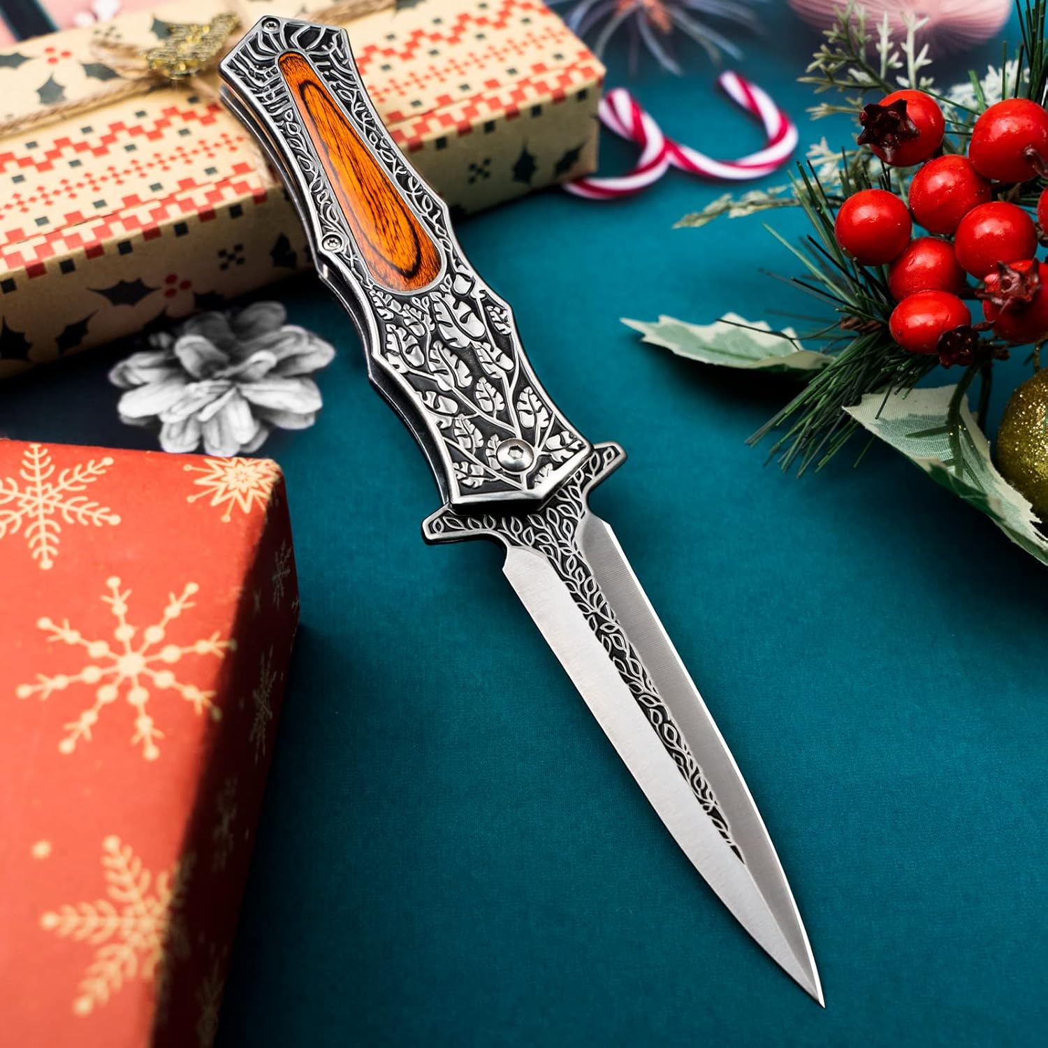 Stainless Steel EDC Knife for Everyday Utility, Collecting, And Outdoor Tasks detail image - detail view 11