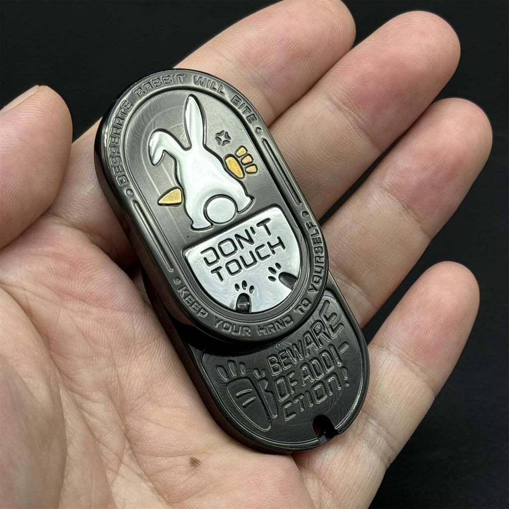 Stainless Steel Fidget Slider for Desk Breaks, Collecting, And Tactile Everyday Carry detail image - detail view 9