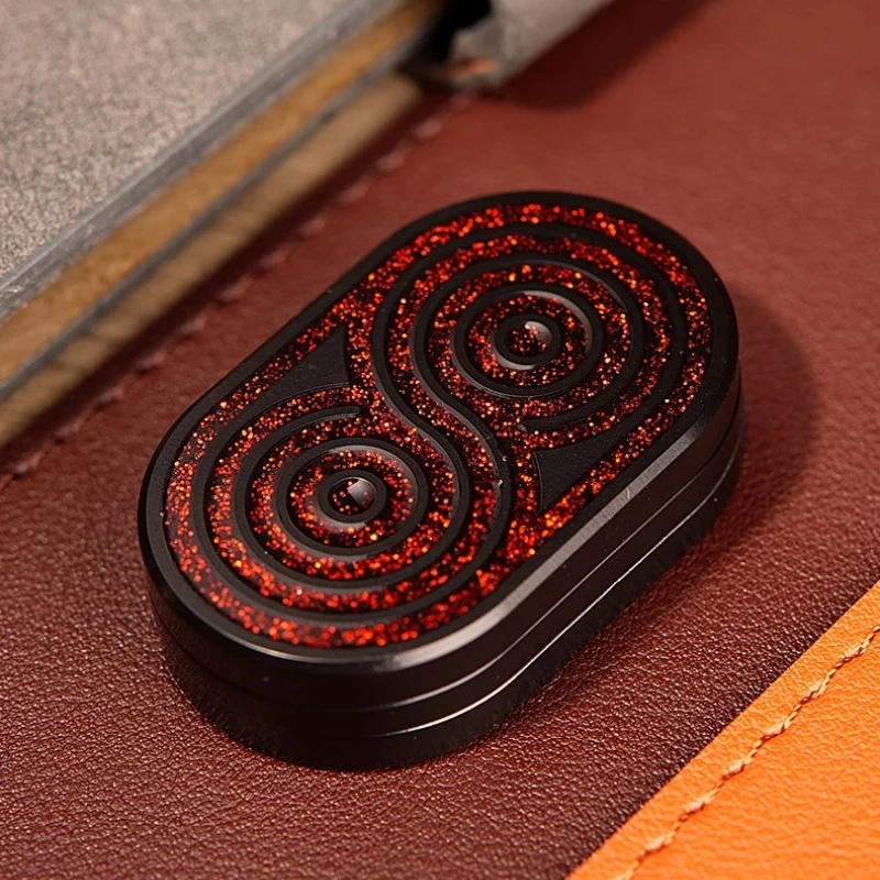 Stainless Steel Fidget Slider – Sound Feedback Spring Ball EDC Stress Relief Desk Toy detail image - detail view 10