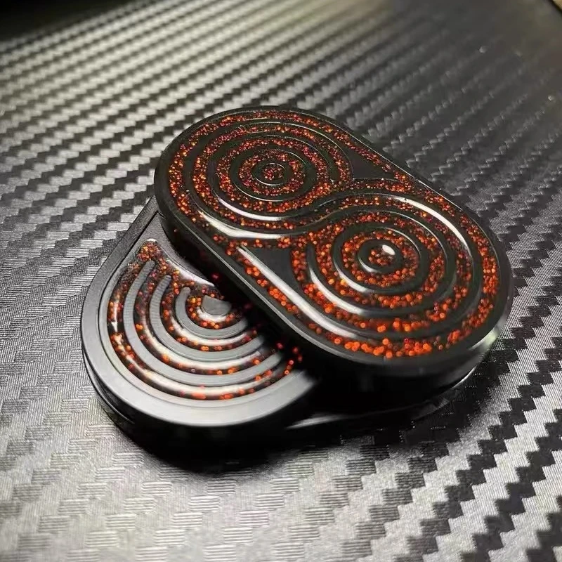 Stainless Steel Fidget Slider – Sound Feedback Spring Ball EDC Stress Relief Desk Toy detail image - detail view 8
