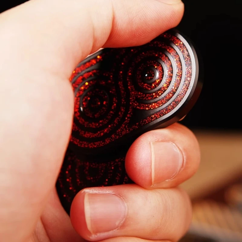 Stainless Steel Fidget Slider – Sound Feedback Spring Ball EDC Stress Relief Desk Toy detail image - detail view 9