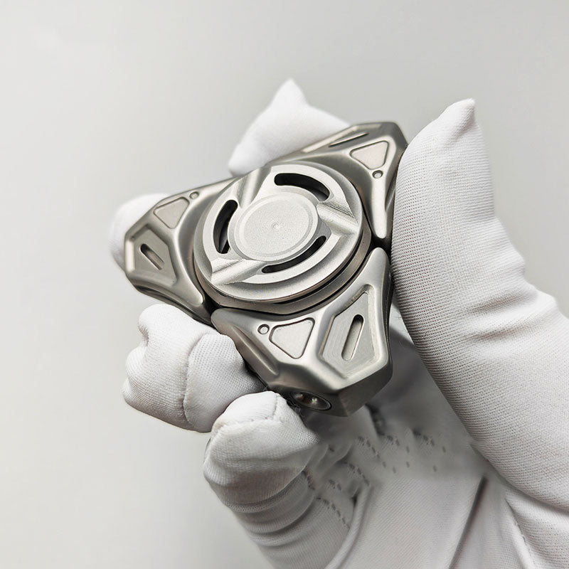 Stainless Steel Fidget Spinner – Metal Armor-Breaking Transformation detail image - detail view 5