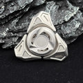 Stainless Steel Fidget Spinner – Metal Armor-Breaking Transformation product image