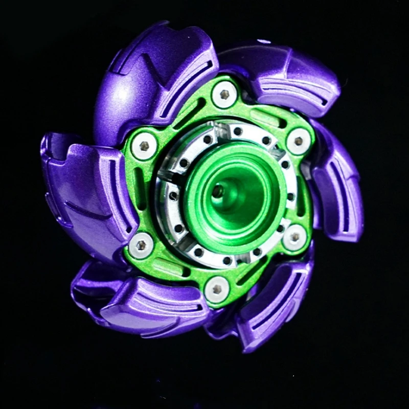 Stainless Steel Fidget Spinner – Metal Mecha Transforming with AlphaRevolve EDC variant image - product view 13