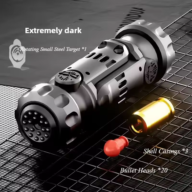 Stainless Steel Fidget Spinner – Projectile Toy with Multi-Function EDC with Catapult variant image - product view 9