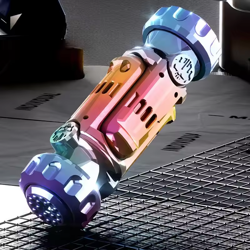 Stainless Steel Fidget Spinner – Projectile Toy with Multi-Function EDC with Catapult product image
