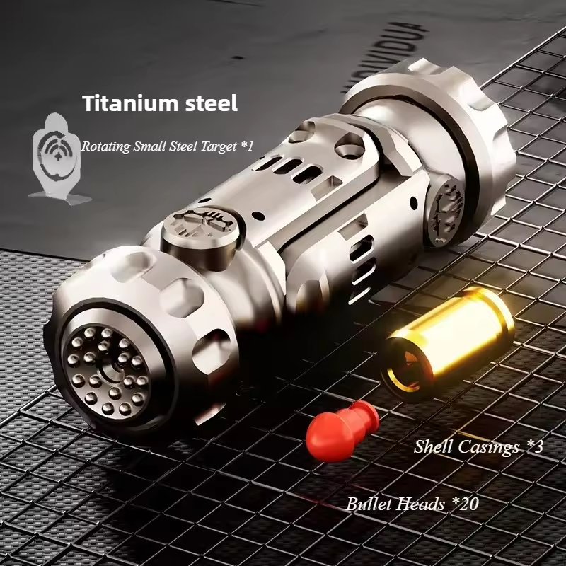 Stainless Steel Fidget Spinner – Projectile Toy with Multi-Function EDC with Catapult variant image - product view 10