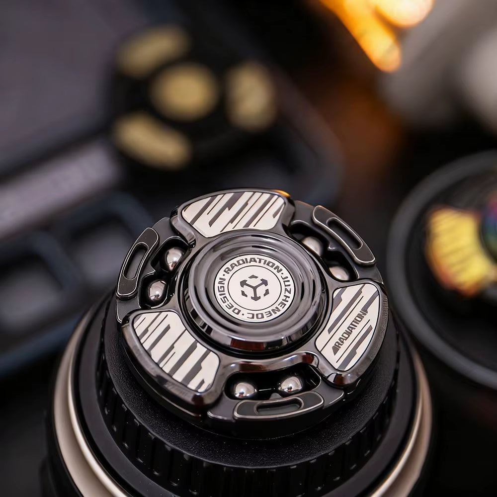 Stainless Steel Fidget Spinner – RadiCore Premium EDC with Aerospace Aluminum & detail image - detail view 5