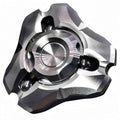 Stainless Steel Fidget Spinner – Shield Toy with Embedded Ball Bearings variant image