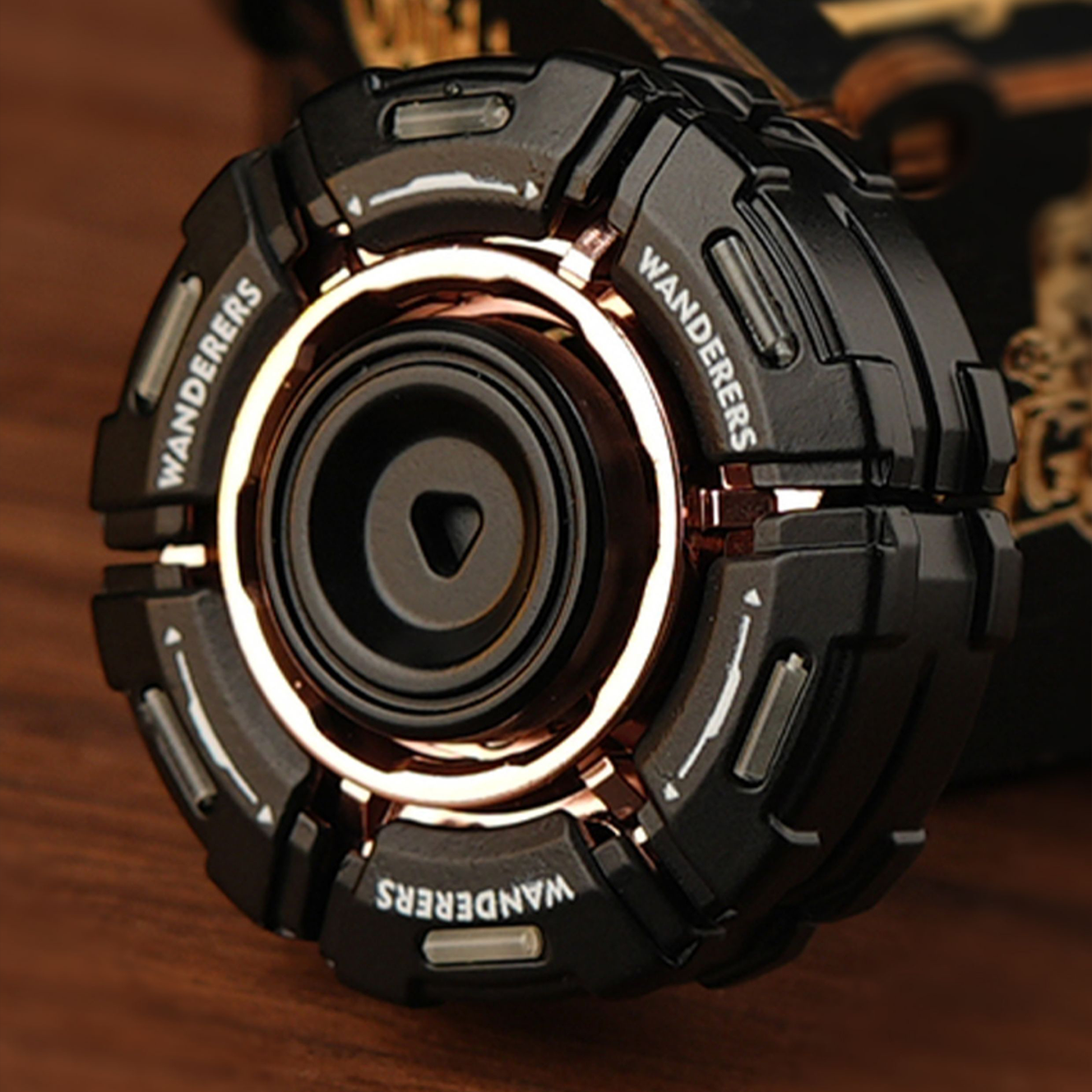 Stainless Steel Fidget Spinner – TempestClaw Mecha with Premium EDC detail image - detail view 6