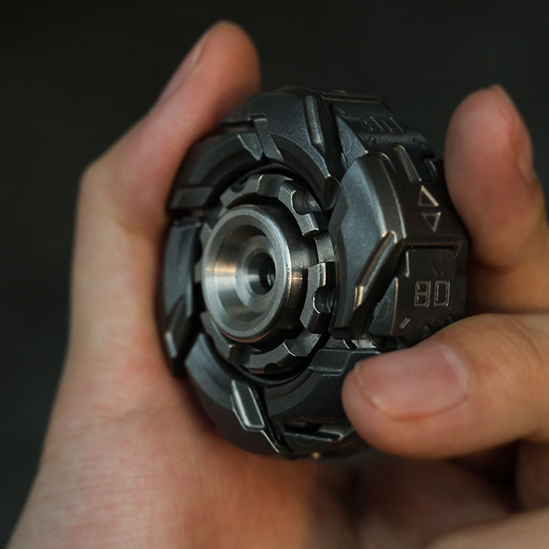 Stainless Steel Fidget Spinner – WarpFang Mecha with EDC Stress Relief Toy detail image - detail view 10