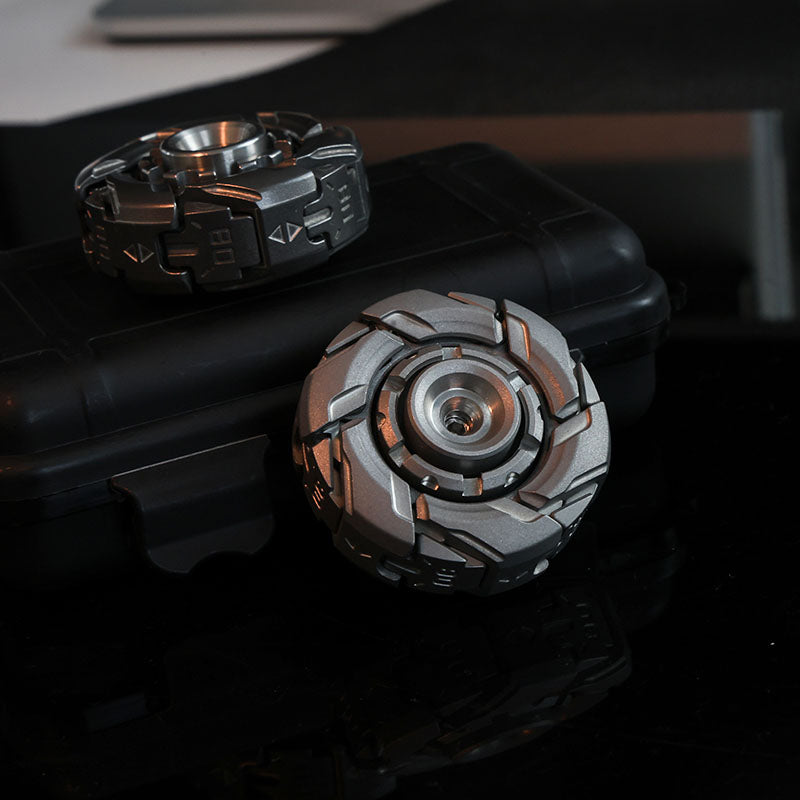 Stainless Steel Fidget Spinner – WarpFang Mecha with EDC Stress Relief Toy detail image - detail view 11