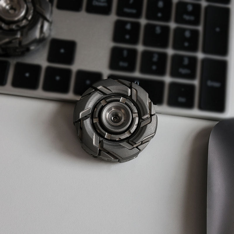 Stainless Steel Fidget Spinner – WarpFang Mecha with EDC Stress Relief Toy detail image - detail view 12