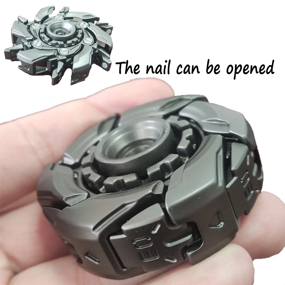 Stainless Steel Fidget Spinner – WarpFang Mecha with EDC Stress Relief Toy detail image - detail view 13