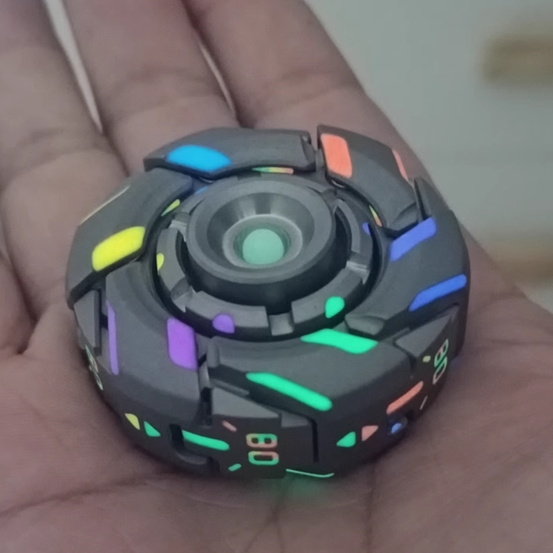 Stainless Steel Fidget Spinner – WarpFang Mecha with EDC Stress Relief Toy detail image - detail view 20