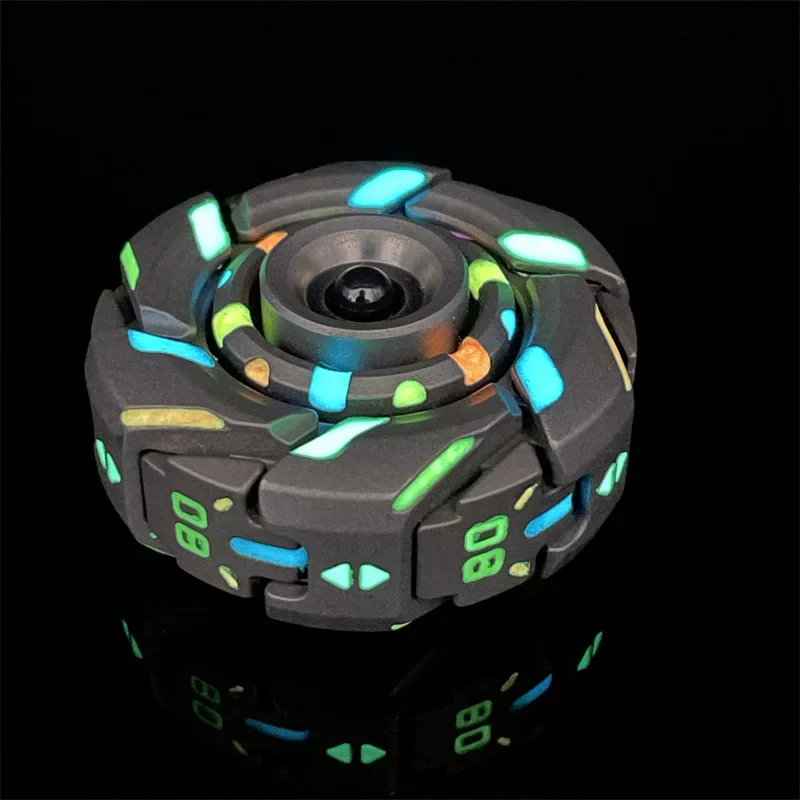 Stainless Steel Fidget Spinner – WarpFang Mecha with EDC Stress Relief Toy detail image - detail view 23