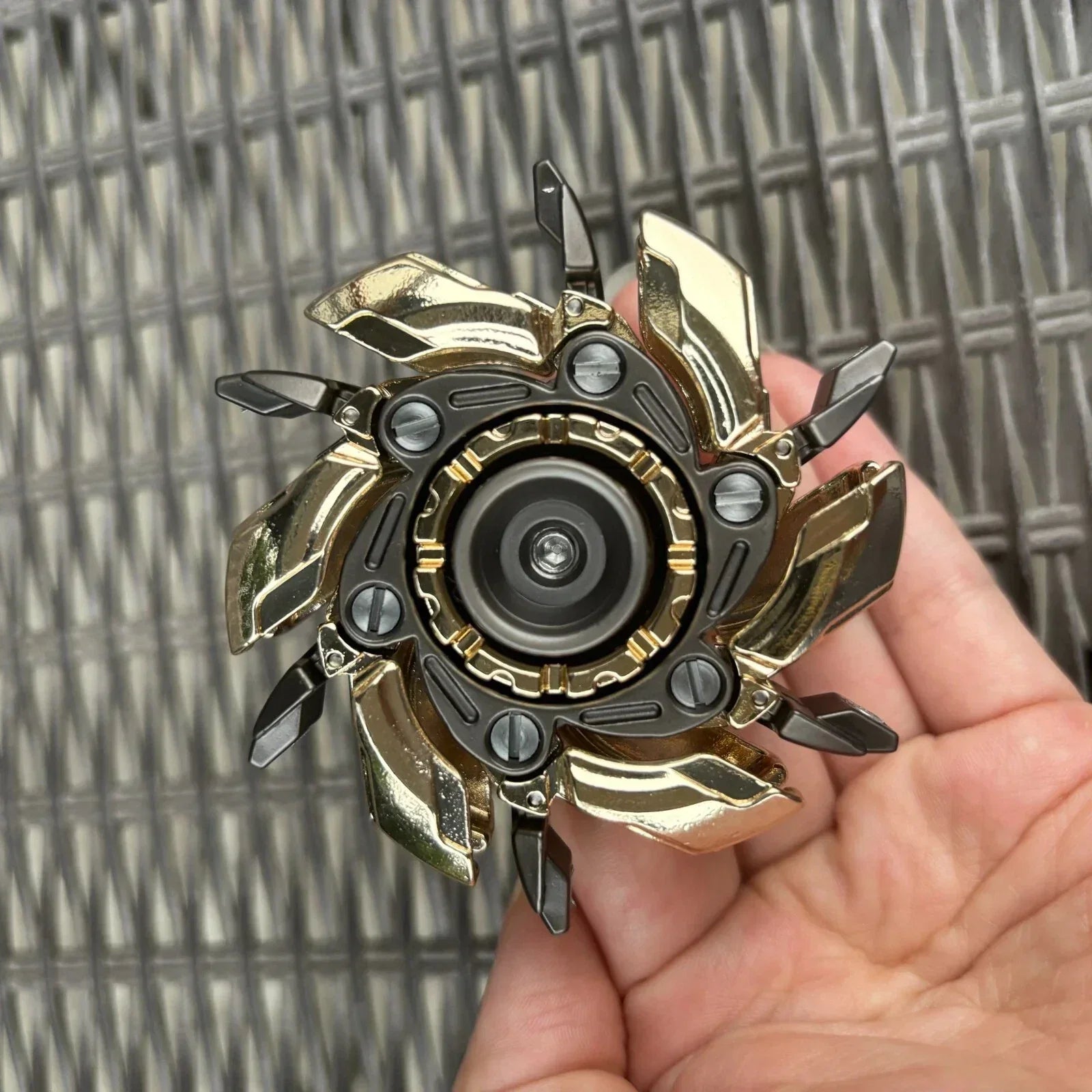 Stainless Steel Fidget Spinner – WarpFang Mecha with EDC Stress Relief Toy detail image - detail view 40