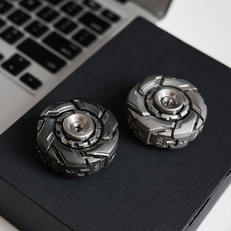 Stainless Steel Fidget Spinner – WarpFang Mecha with EDC Stress Relief Toy detail image - detail view 9