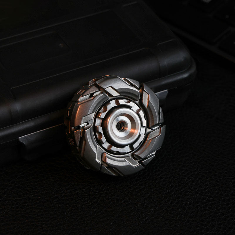 Stainless Steel Fidget Spinner – WarpFang Mecha with EDC Stress Relief Toy product image