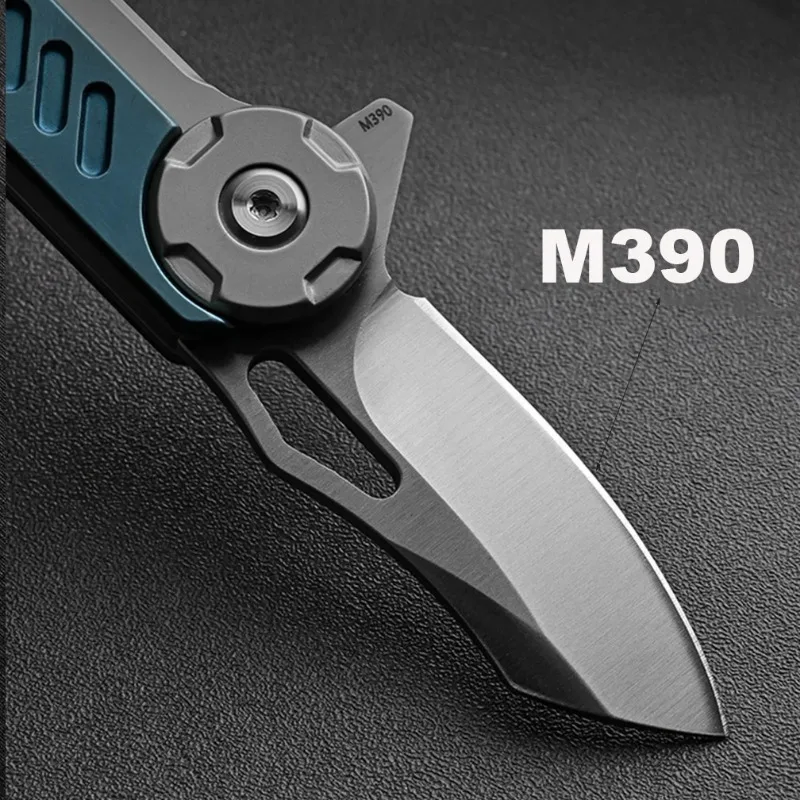 Stainless Steel Folding Knife – OmniFold Razor Mini with M390 EDC detail image - detail view 3