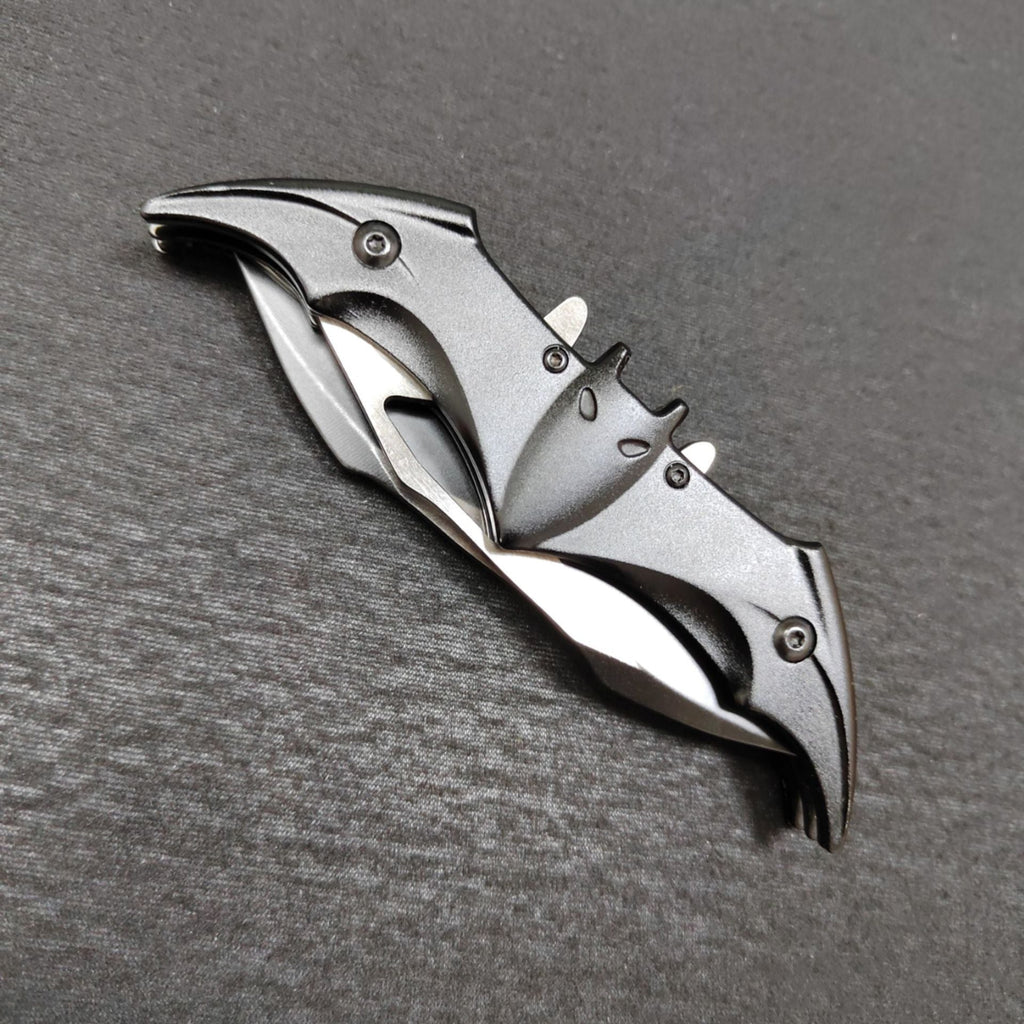 Stainless Steel Folding Knife – The Bat Double-Sided with 3Cr13 EDC variant image