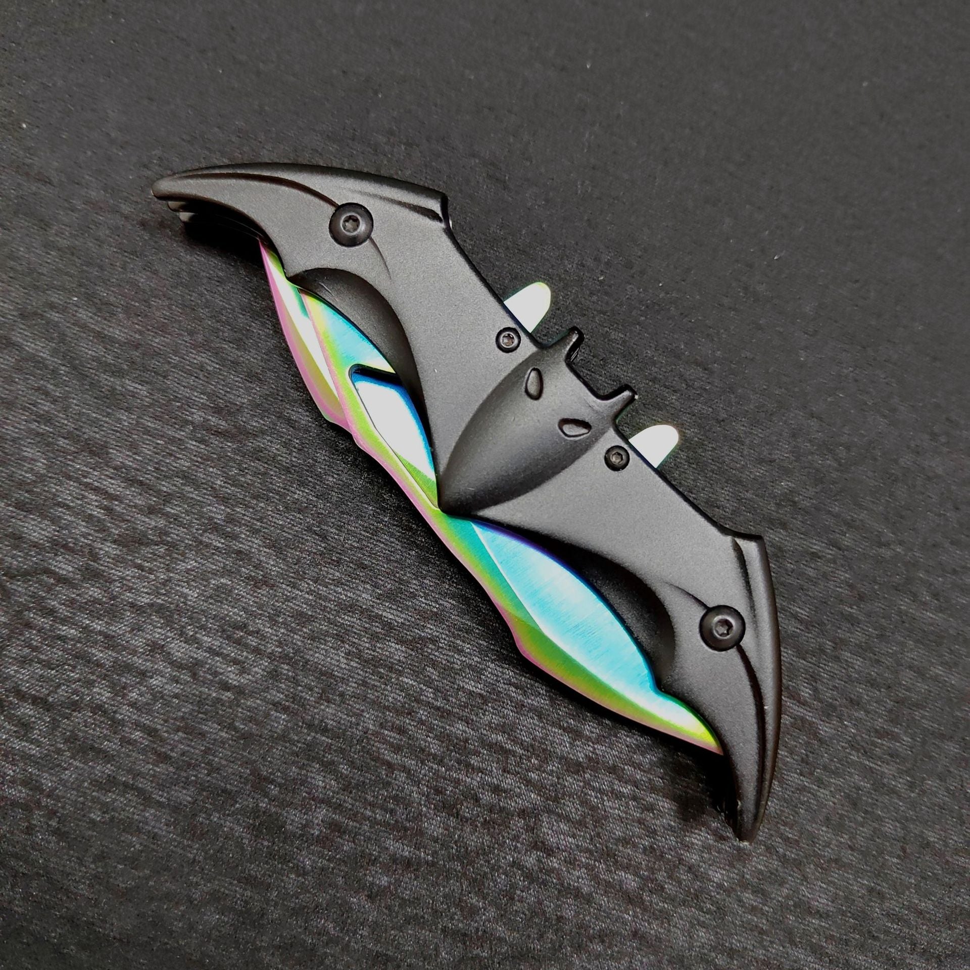 Stainless Steel Folding Knife – The Bat Double-Sided with 3Cr13 EDC variant image - product view 8