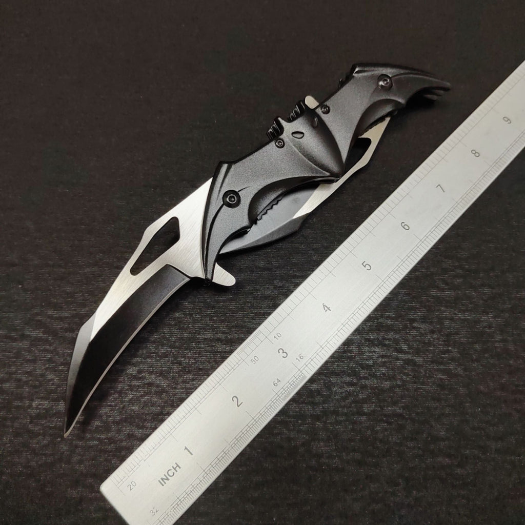 Stainless Steel Folding Knife – The Bat Double-Sided with 3Cr13 EDC detail image - detail view 5