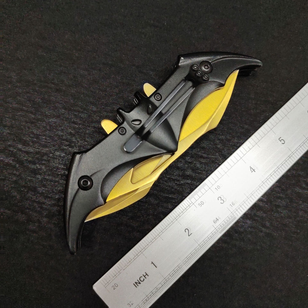 Stainless Steel Folding Knife – The Bat Double-Sided with 3Cr13 EDC detail image - detail view 7