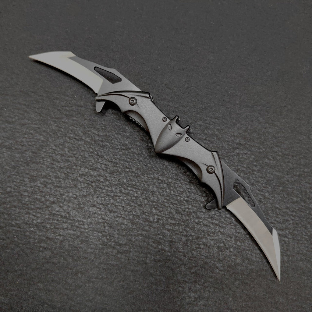 Stainless Steel Folding Knife – The Bat Double-Sided with 3Cr13 EDC detail image - detail view 9