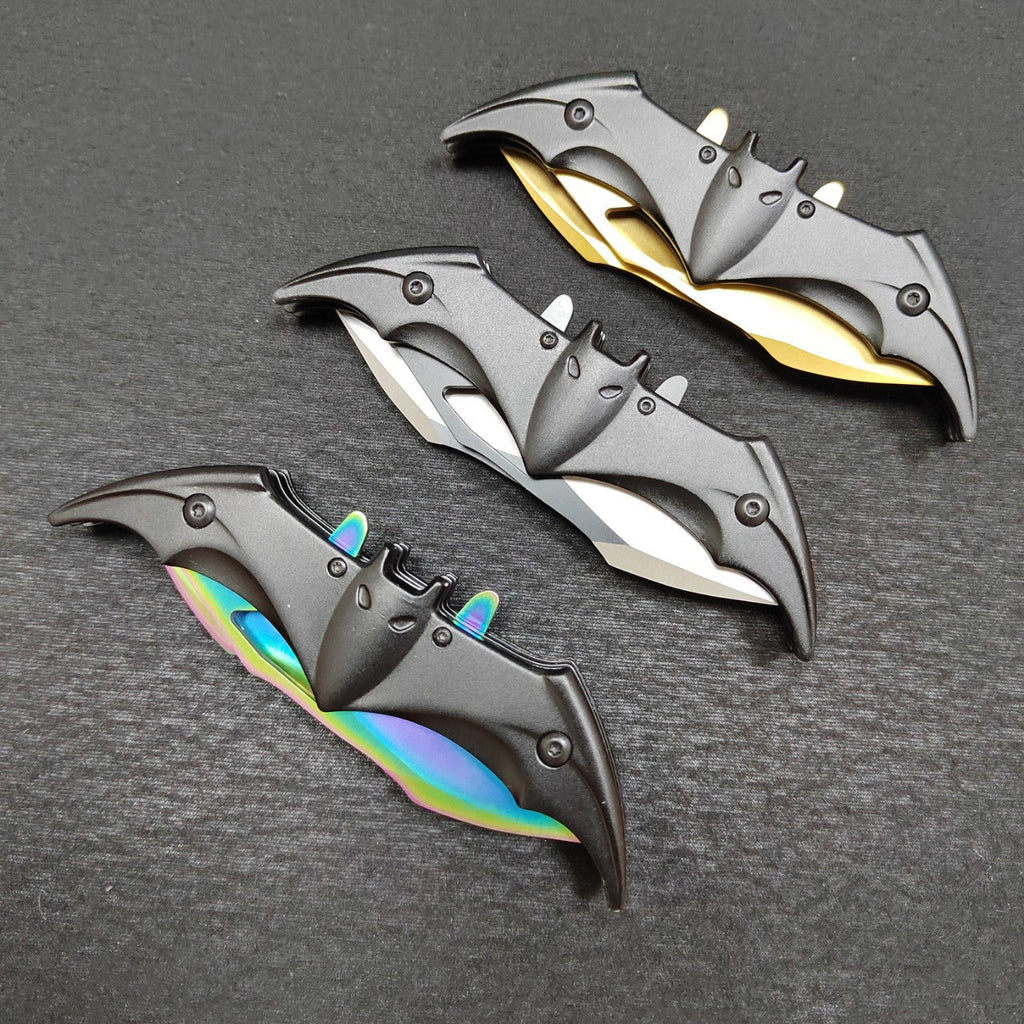 Stainless Steel Folding Knife – The Bat Double-Sided with 3Cr13 EDC product image