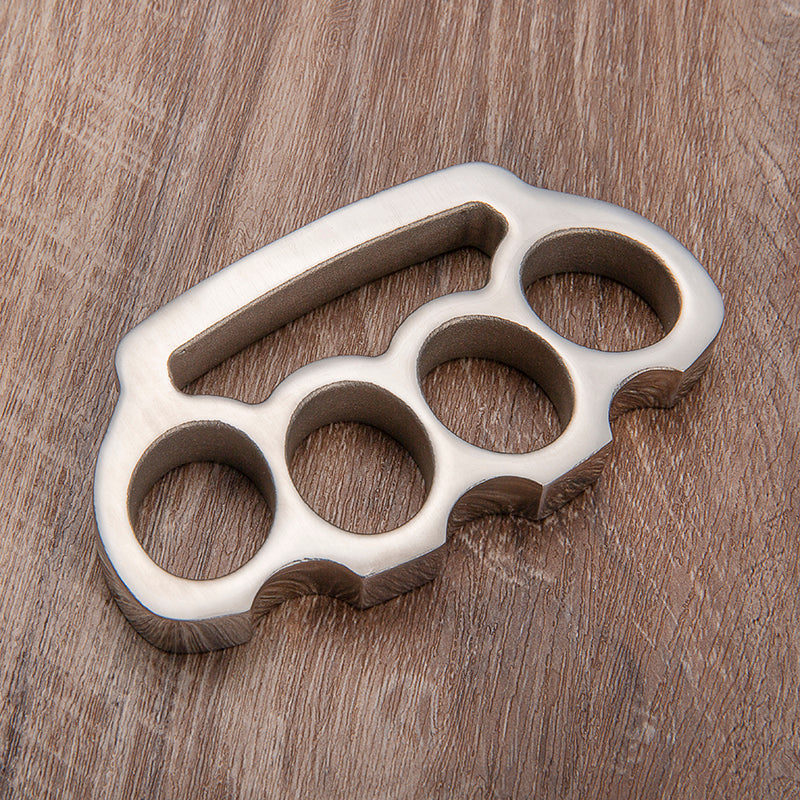 Stainless Steel Four Finger Knuckles – 304 Duster with Polished Classic EDC detail image - detail view 4