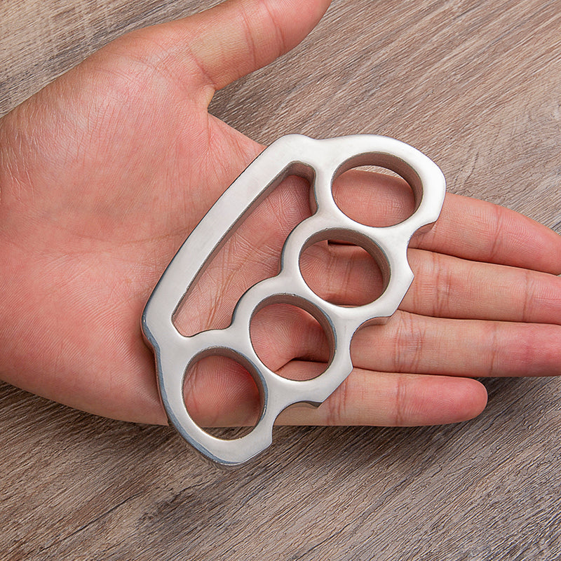 Stainless Steel Four Finger Knuckles – 304 Duster with Polished Classic EDC detail image - detail view 7