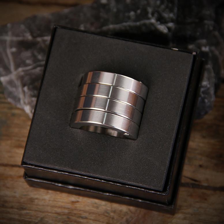 Stainless Steel Four Finger Knuckles – 304 Folding with Transformable Security Friendly detail image - detail view 8
