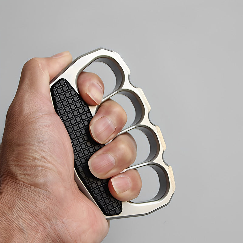 Stainless Steel Four Finger Knuckles – 304 with 23mm Ultra-Thick with Magnetic Pad detail image - detail view 3