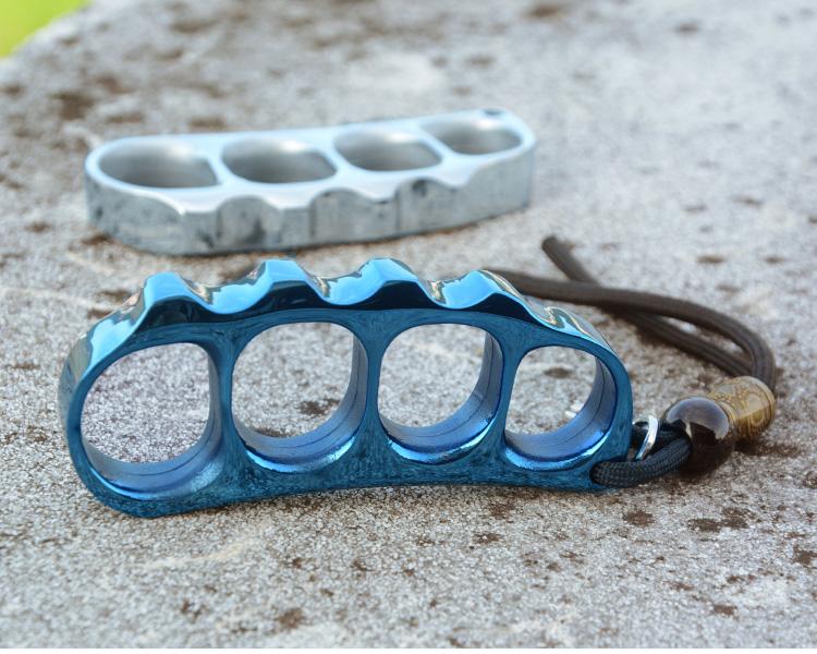 Stainless Steel Four Finger Knuckles – 304 with Mirror Finish EDC Self Defense detail image - detail view 4